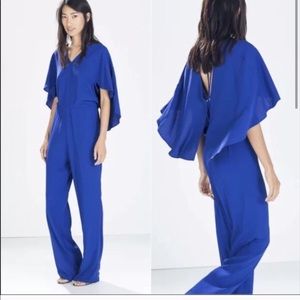Zara Colbat Blue Jumpsuit